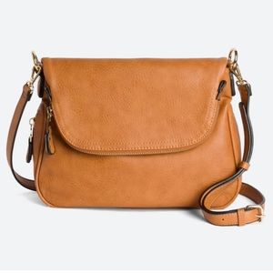 Faux Leather Crossbody by Moda Luxe